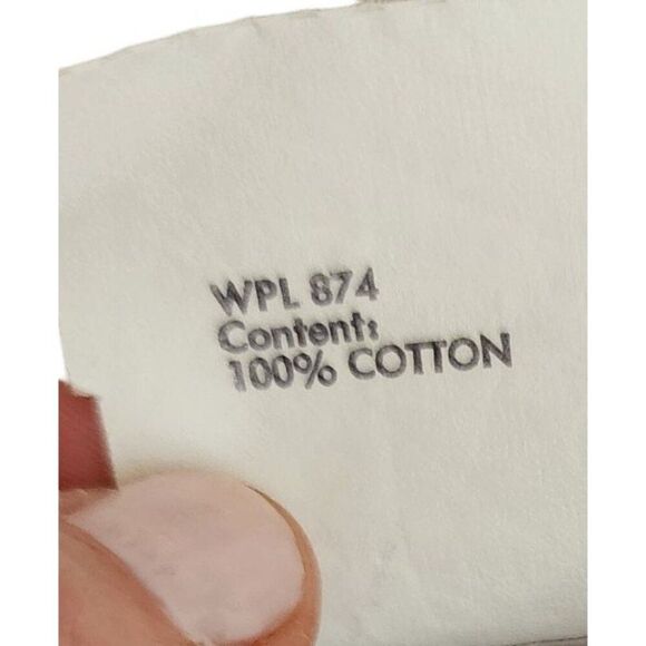 Vintage 80s White Stag Pants Womens Size S White Striped Pleated Mom - Picture 7 of 7